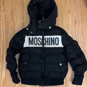 moschino kids coat
